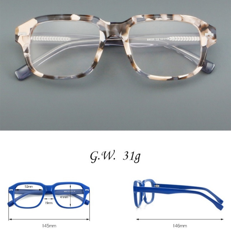 Acetate Optical Glasses Frame  - đánh giá và giá Men'S Fashion Non Prescription Glasses