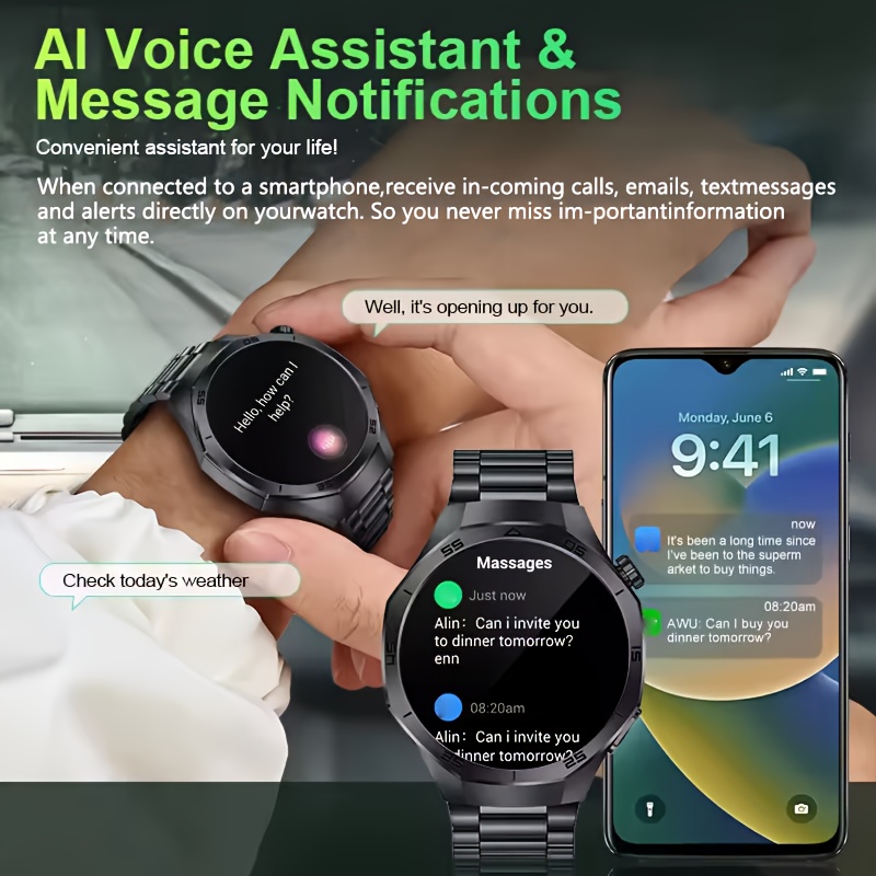 LAXASFIT 2026 New Smart Watch  - đánh giá và giá Men'S Fashion Week 2026