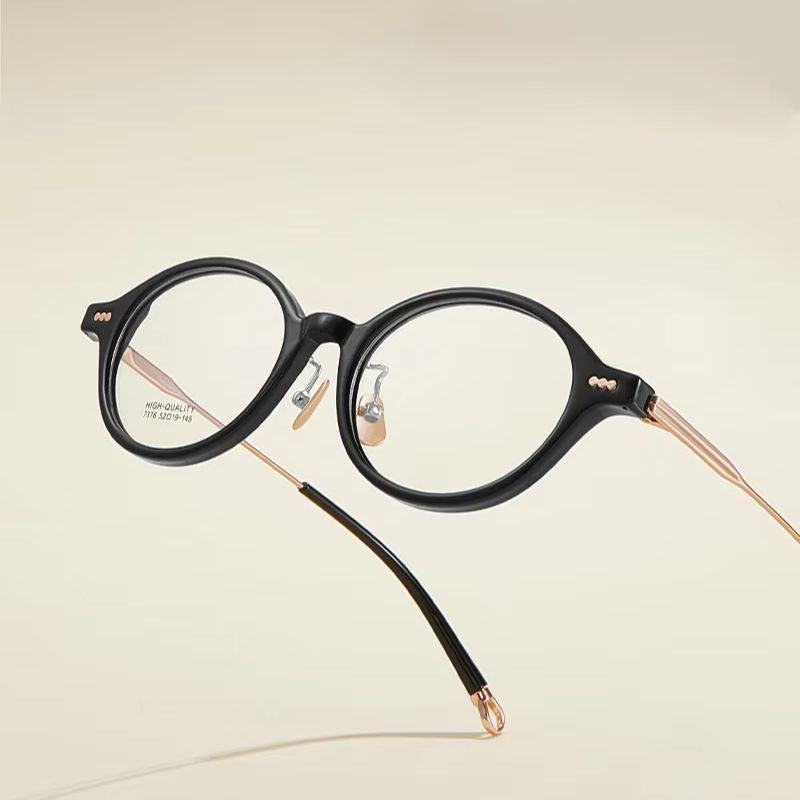 New Fashion TR90 Oval Glasses  - đánh giá và giá Men'S Fashion Non Prescription Glasses