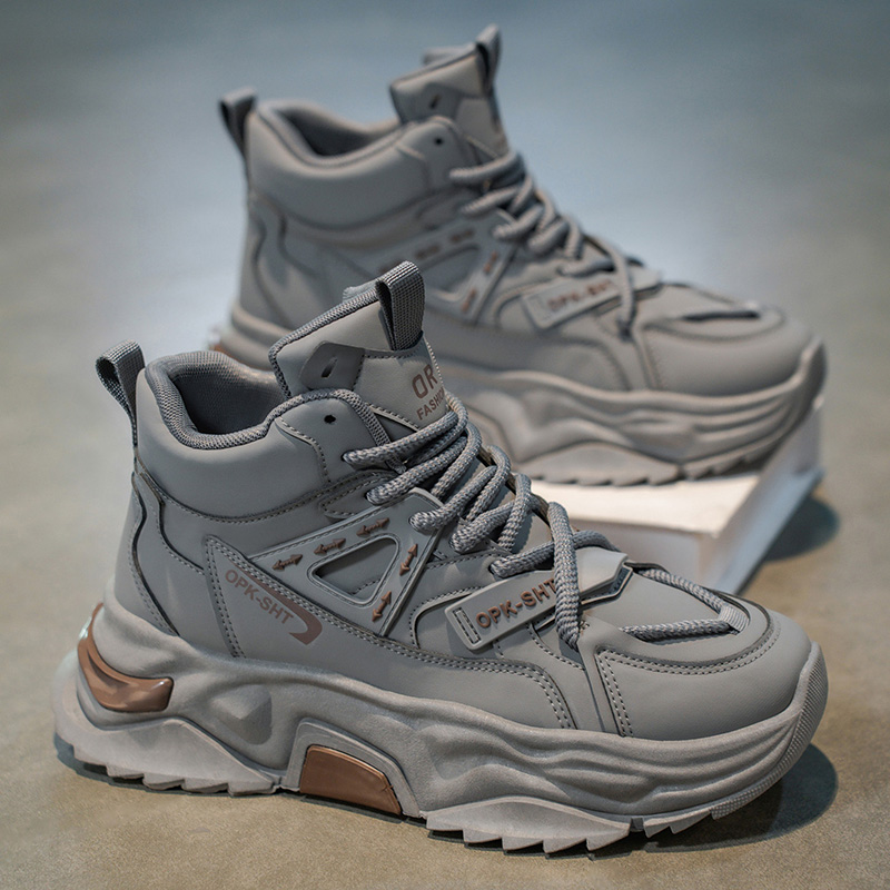 High Top Breathable Anti Slip  - đánh giá và giá Men'S Fashion Running Shoes