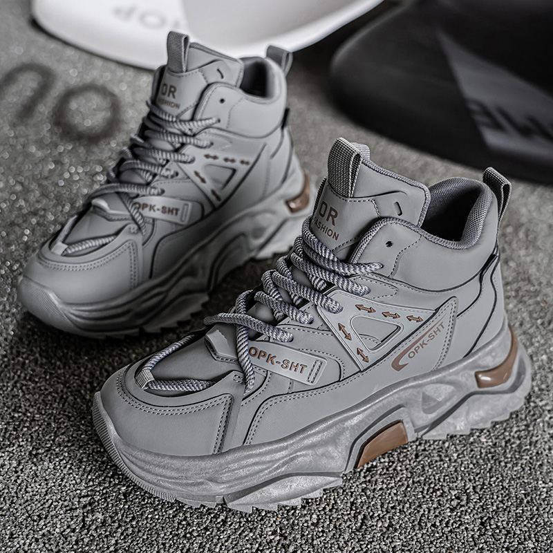 High Top Breathable Anti Slip  - đánh giá và giá Men'S Fashion Running Shoes