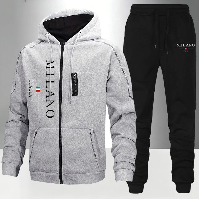 italy Fashion Men's Set/Coat/P - đánh giá và giá Mens Fashion Zip Up