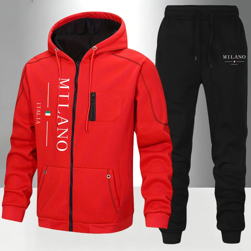italy Fashion Men's Set/Coat/P - đánh giá và giá Mens Fashion Zip Up