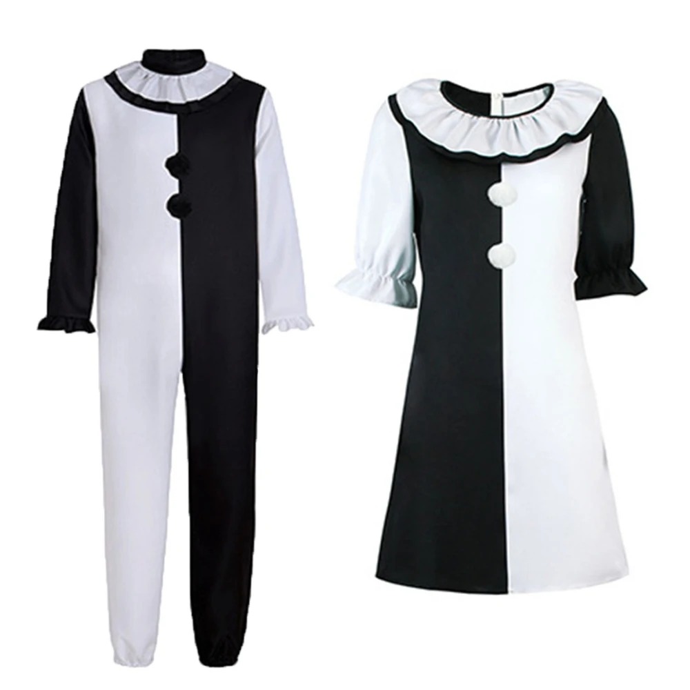 Terrifier Art Clown Joker Cosp - đánh giá và giá Mens Fashion Jumpsuit