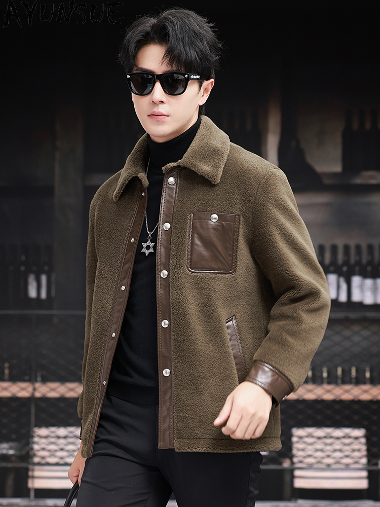 AYUNSUE 100% Wool Coat for Men - đánh giá và giá Mens Fashion Winter 2025
