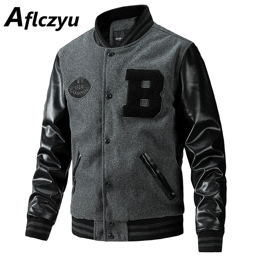 Varsity Jacket Men PU Sleeve P - đánh giá và giá Varsity Jacket Letterman