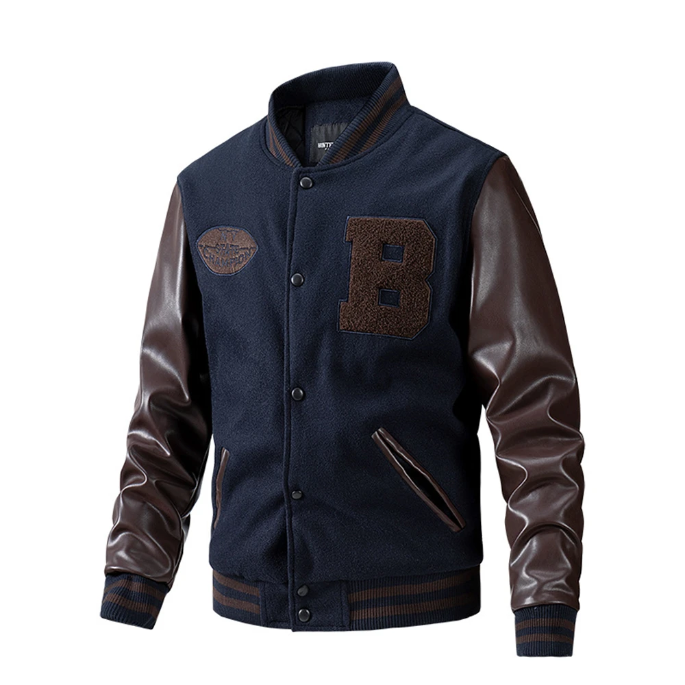 Varsity Jacket Men PU Sleeve P - đánh giá và giá Varsity Jacket Letterman
