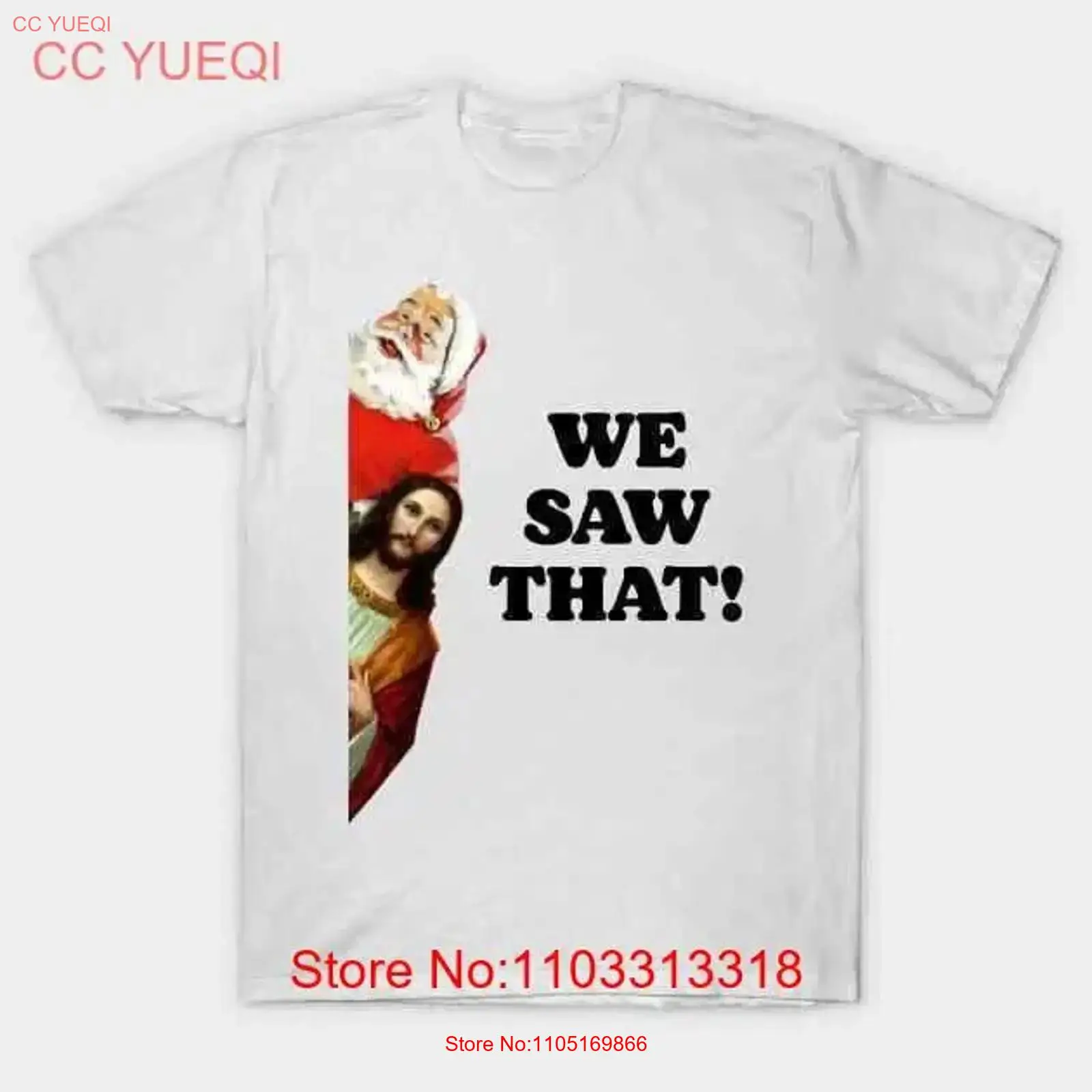WE SAW THAT Santa and Jesus Ar - đánh giá và giá Mens Fashion Australia
