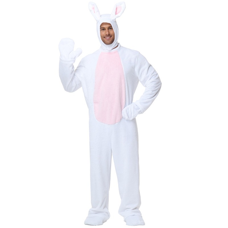 Halloween Adult Animal Rabbit  - đánh giá và giá Mens Fashion Jumpsuit