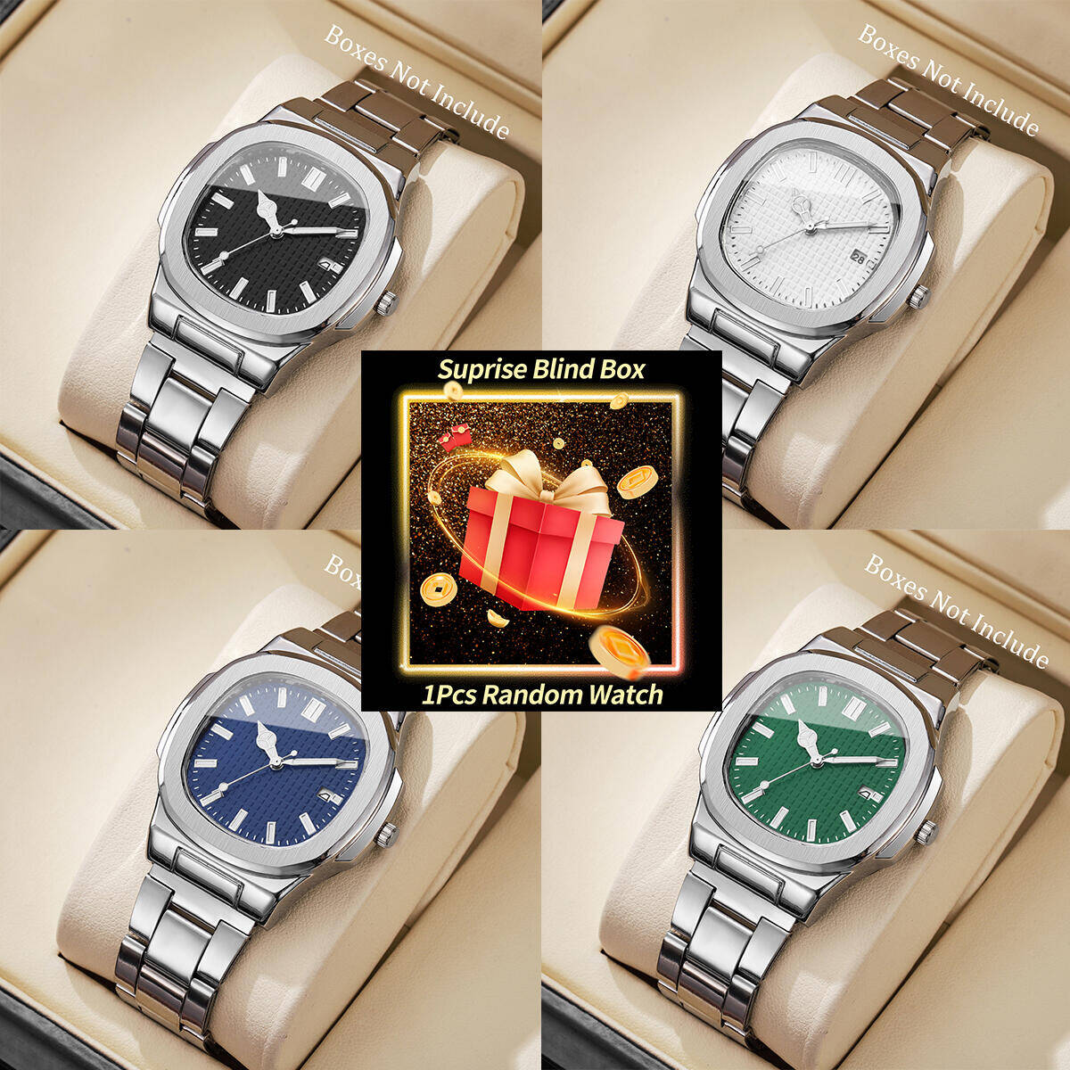 1PC Surprise Mystery Watch Bli - đánh giá và giá Men'S Fashion Box
